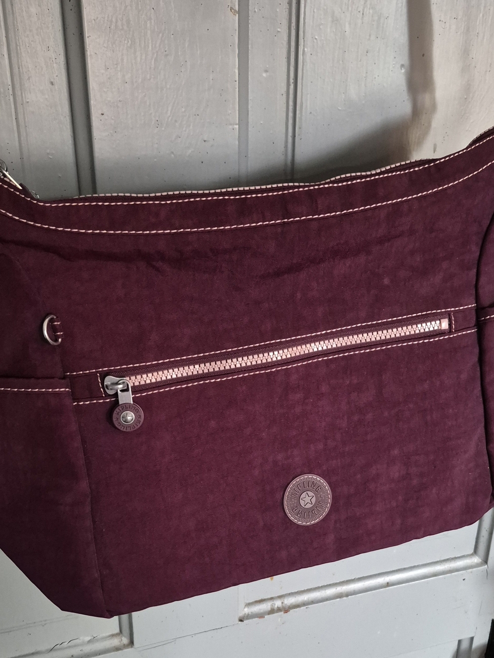 Kipling Plum Crossbody Bag